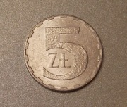 5 złotych 1989 r. 