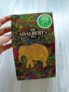 Herbata czarna tropikalna liściasta Adalbert's. Papaja, mango, melon. Nowa.