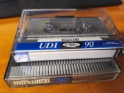 kasety magnetofonowe x2 MAXELL UDI 90 PN + C90 ULTRA -DYNAMIC używana