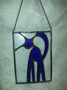 WITRAŻOWY KOTEK DO ZAWIESZENIA