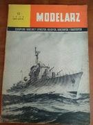 MODELARZ 12/1963 WAŻKA JUNAK-3 NISZCZYCIEL SPLIT SKODA 706