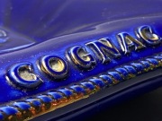 Zabytkowa francuska popielnica, Gaston De Lagrange Cognac Ashtray #712