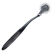 Pojedyncza ostroga BDSM. Stal nierdzewna. Ostre końcówki.