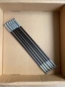 delta kossel push rod ramie karbon carbon