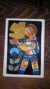 Piękna plakieta ceramiczna Henk Potters ? (662)