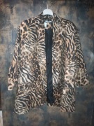 Marynarka damska motyw zwierzęcy Plus Size 