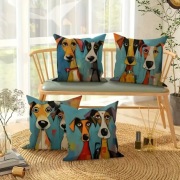 Poszewka na poduszkę 40x 40 motyw psa , 