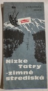 nizke tatry zimne strediska lyziarska mapa 1990