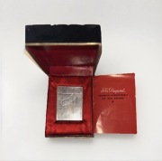 UNIKAT S.T. Dupont Ligne 1 – Srebro – Komplet z dokumentami –AVI901.