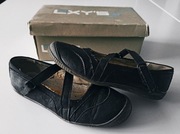 eleganckie czarne baleriny rozmiar 33 20,3 cm Oxys dz