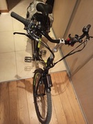 Rower elektryczny LOVELEC Nardo BLACK/GREEN, rama 18''