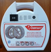 Samochodowy łańcuch śniegowy Contact 50 z elastyczną linką