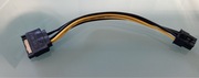 Kabel POWER SATA 15 PIN DO 6 PIN PCI-E