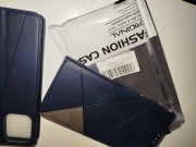 Etui SAMSUNG GALAXY M53 5G z Klapką Eko Skóra  granat