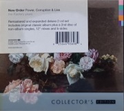 New Order  "Power Corruption and Lies" deluxe 2 CD
