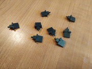 UNITRA Diora tuner AS 642 przycisk nasadka guzik klawisz programatora