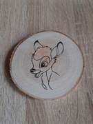 Bambi jelonek.podkładka pod kubek, obrazek dla dzieci. 