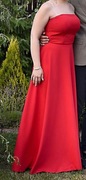 Sukienka maxi czerwona