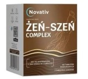 Novativ Żeń-szeń complex, tabletki powlekane, 60 sztuk