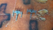 Star Wars Galoob Micro Machines  x wing  2 modele 