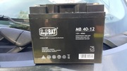 Akumulator AGM bezobslugowy 12V 40Ah firmy Mega Bat