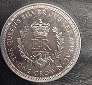 1 Korona 1977 Królowa Elżbieta