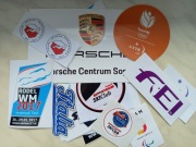 Zestaw 16 naklejek sportowych