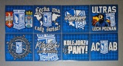 Vlepki 8x8, Lech Poznań, Tifo.