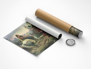 Obraz na Płótnie: Vercingetorix składa broń u stóp Juliusza Cezara