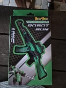 Karabin pistolet robot dla dzieci EDDY TOYS 2w1 Odcienie zieleni/czerwieni