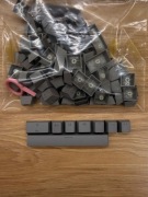 Keycaps PBT Szare – 104 keys – MX compatible