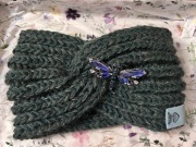 Opaska jedwab/moher/merino