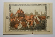 banknot zastępczy Niemcy Notgeld 10 Pfennig