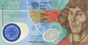 Mikołaj Kopernik 20 zł banknot + oryginalny folder