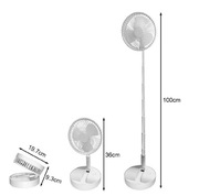 Przenośny wiatrak elektryczny składany 