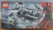 LEGO Marvel Super Heroes 76162 - Czarna Wdowa i pościg helikopterem
