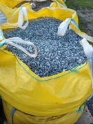 Grys zielony green serpentynit kamień kruszywo 