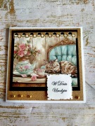 Kartka urodzinowa z Kotem 