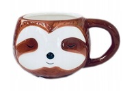 Kubek ceramiczny LENIWIEC ręcznie malowany