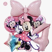 Balon myszka miki  4 urodziny 4 latka 