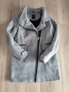 House * szary zimowy ciepły płaszcz * 36 S