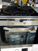 Kuchnia indukcyjna z piekarnikiem Amica zabudowa 