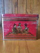 stare blaszane pudełko po herbacie