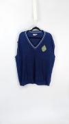 Kamizelka męska sweter niebieski Fila golf XL