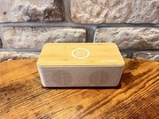 Wielofunkcyjny Głośnik Bluetooth z Ładowarką Indukcyjną Trecam 6546 - 2w1!