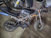 Mini scigacz  na szarpak