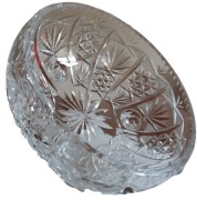 Kryształowa misa 26cm Pięknie zdobiona