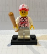 LEGO Minifigures seria 3 bejsbolista