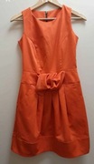 Pomarańczowa sukienka 38