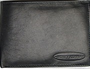 Męski portfel - klasyczny ze skóry naturalnej.